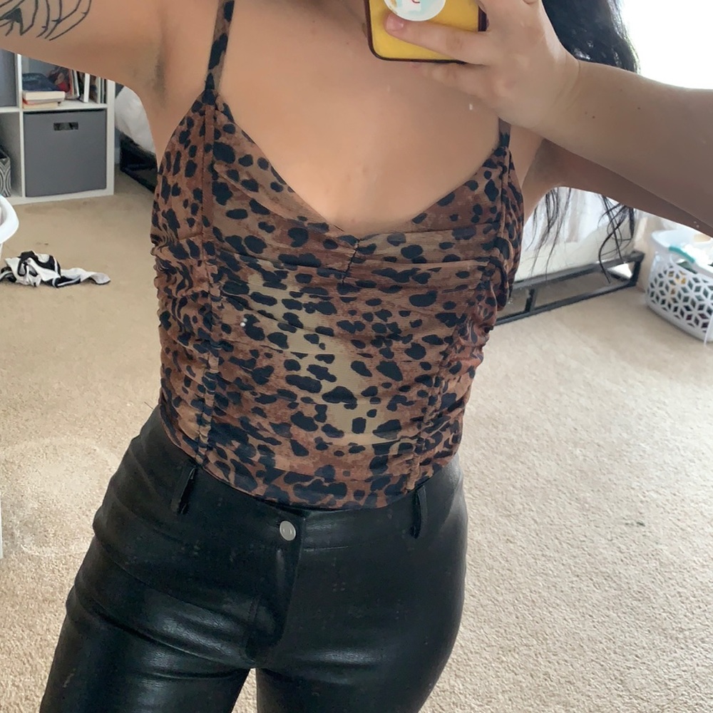 Cheetah bodysuit✨